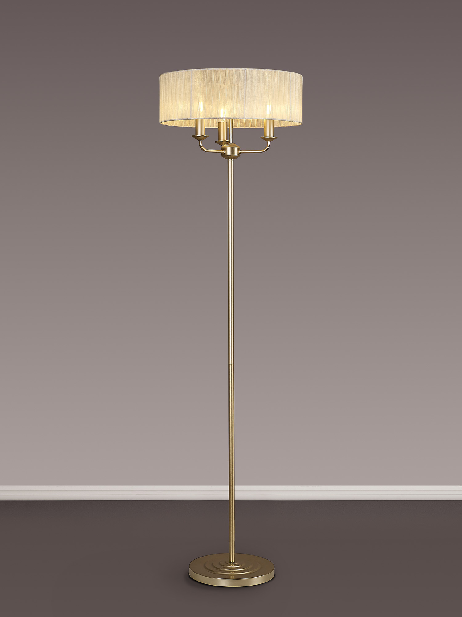 Banyan CG CR Floor Lamps Deco Shaded Floor Lamps